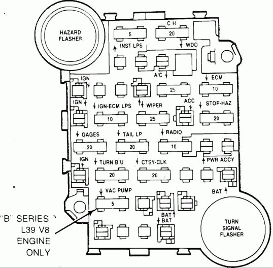 84 Chevy 350 Van Fuse Box Diagram Diagram 84 Chevy C10 Fus