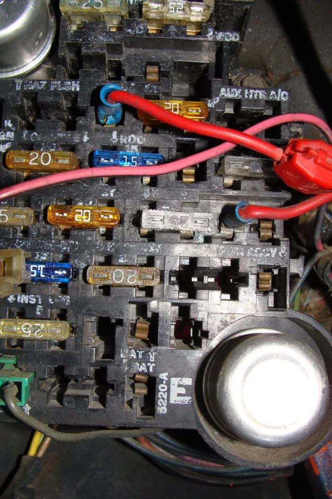 84 Chevy Truck Fuse Diagram