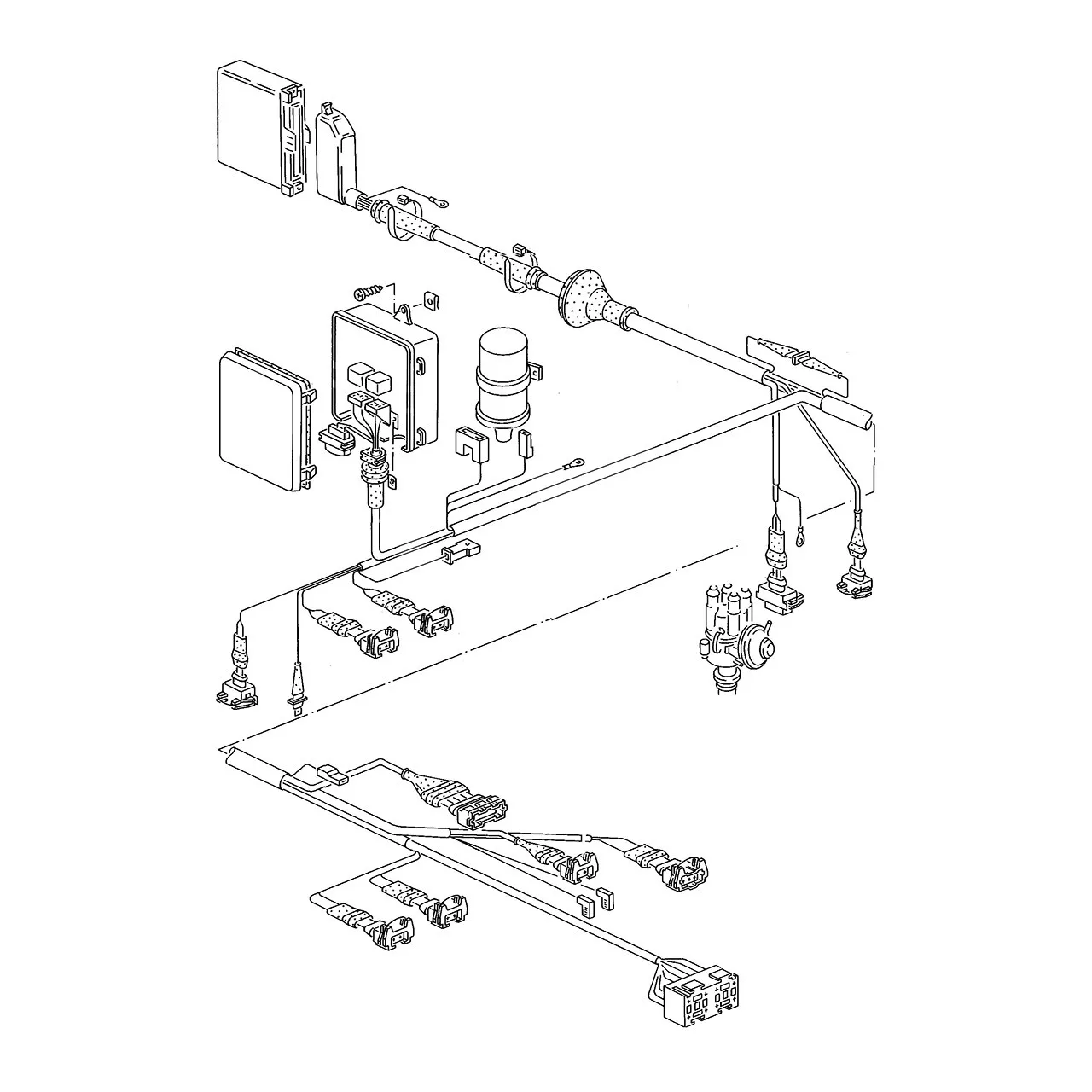 86 91 Digifant Main Fuel Injection Harness