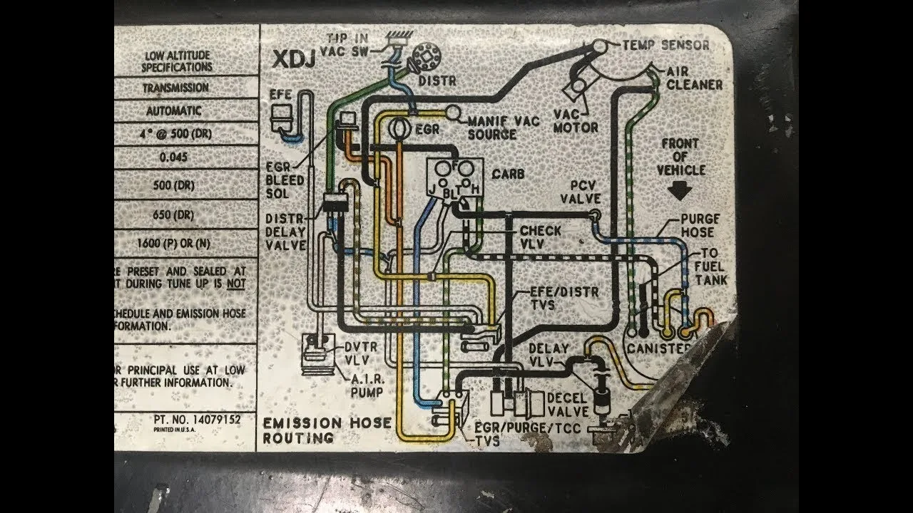 86 Chevy 454 Vacuum Hose Diagram Diagram 94 Chevy Vacuum H