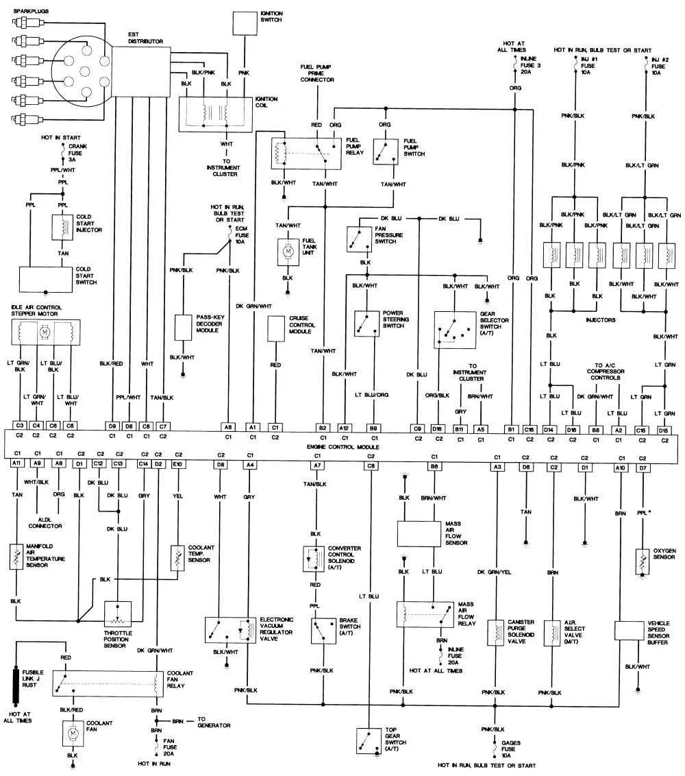 88 Camaro Engine Wiring Diagram
