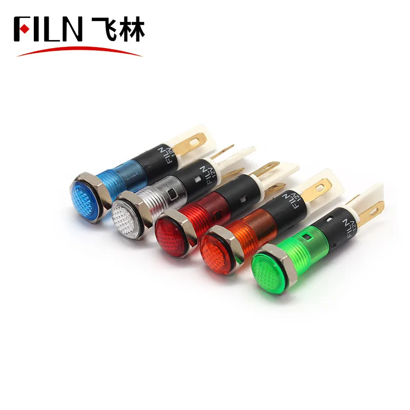 8Mm 12V Led Ip67 Plastic Indicator Light Indicatorlight