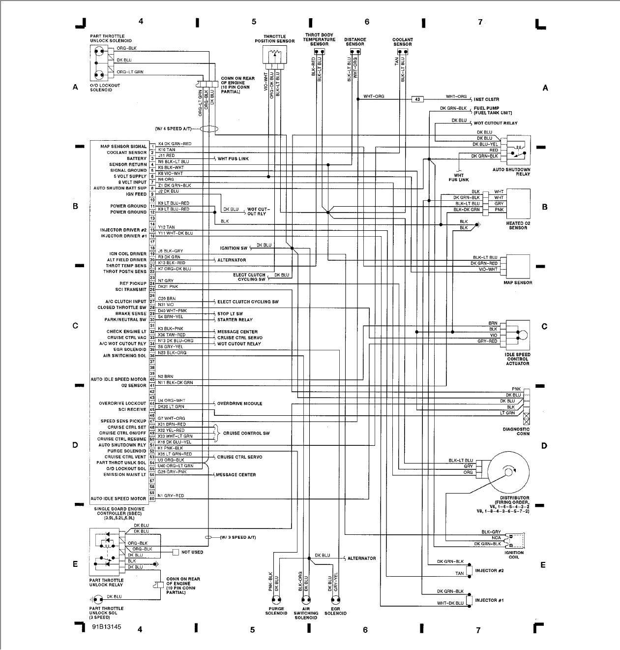 91 Dodge Ram Wiring Diagram