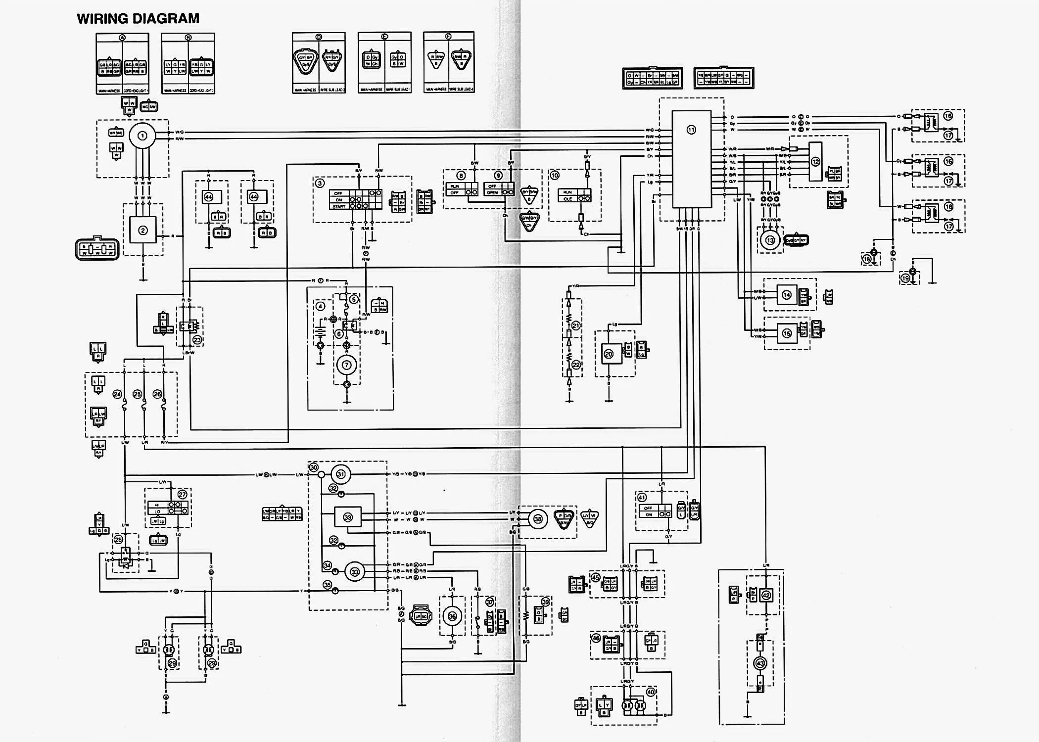 91 Ski Doo Wiring Diagram