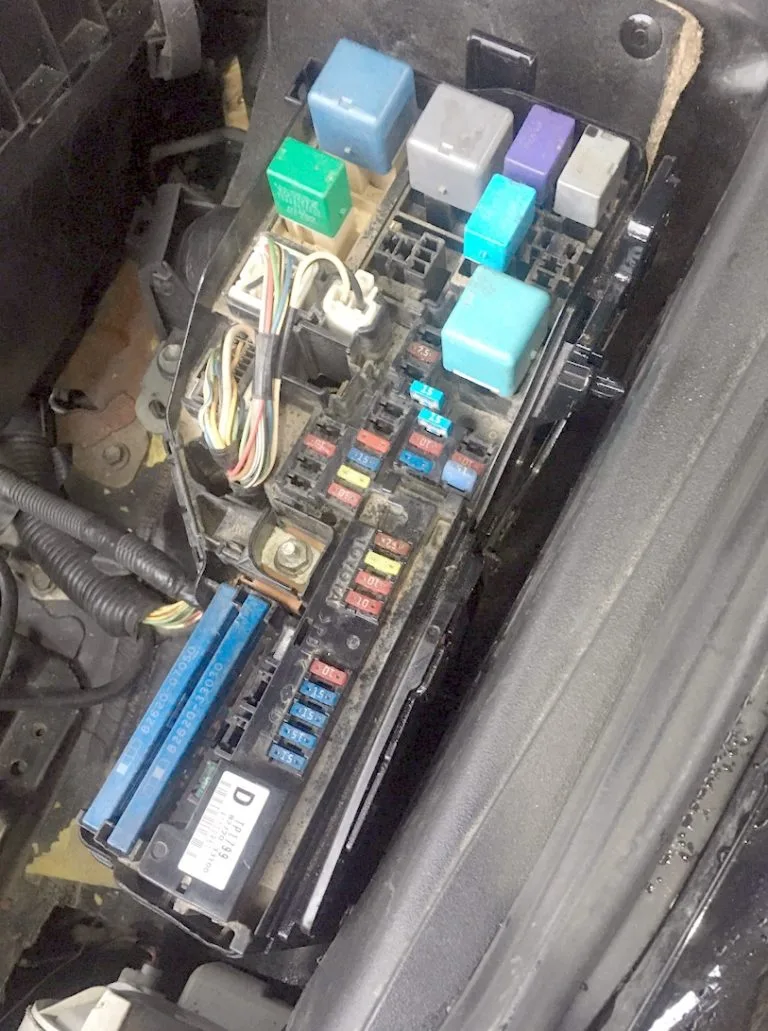 91 Toyota Camry Fuse Box Diagram