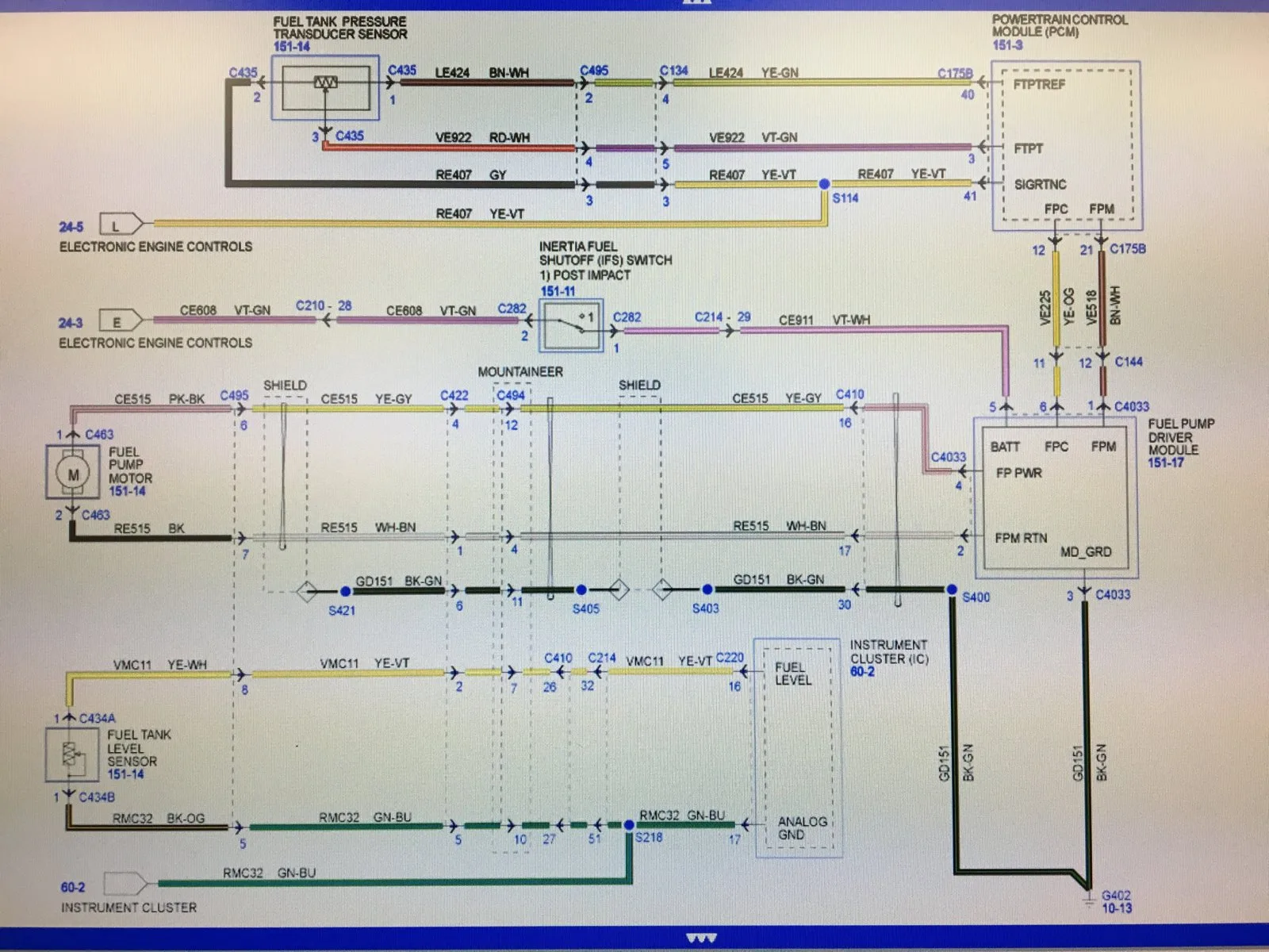 92 Ford Explorer Fuel Pump Wiring Diagram Wiring Diagram