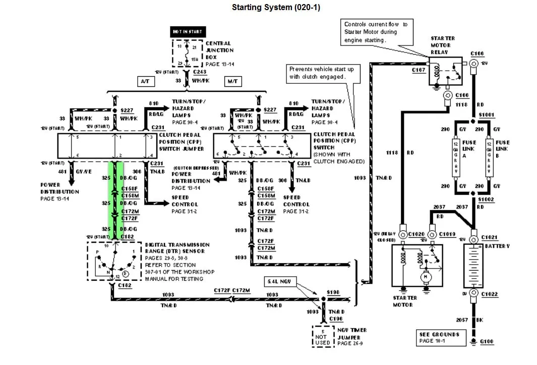 93 Ford Electrical Wiring Diagrams