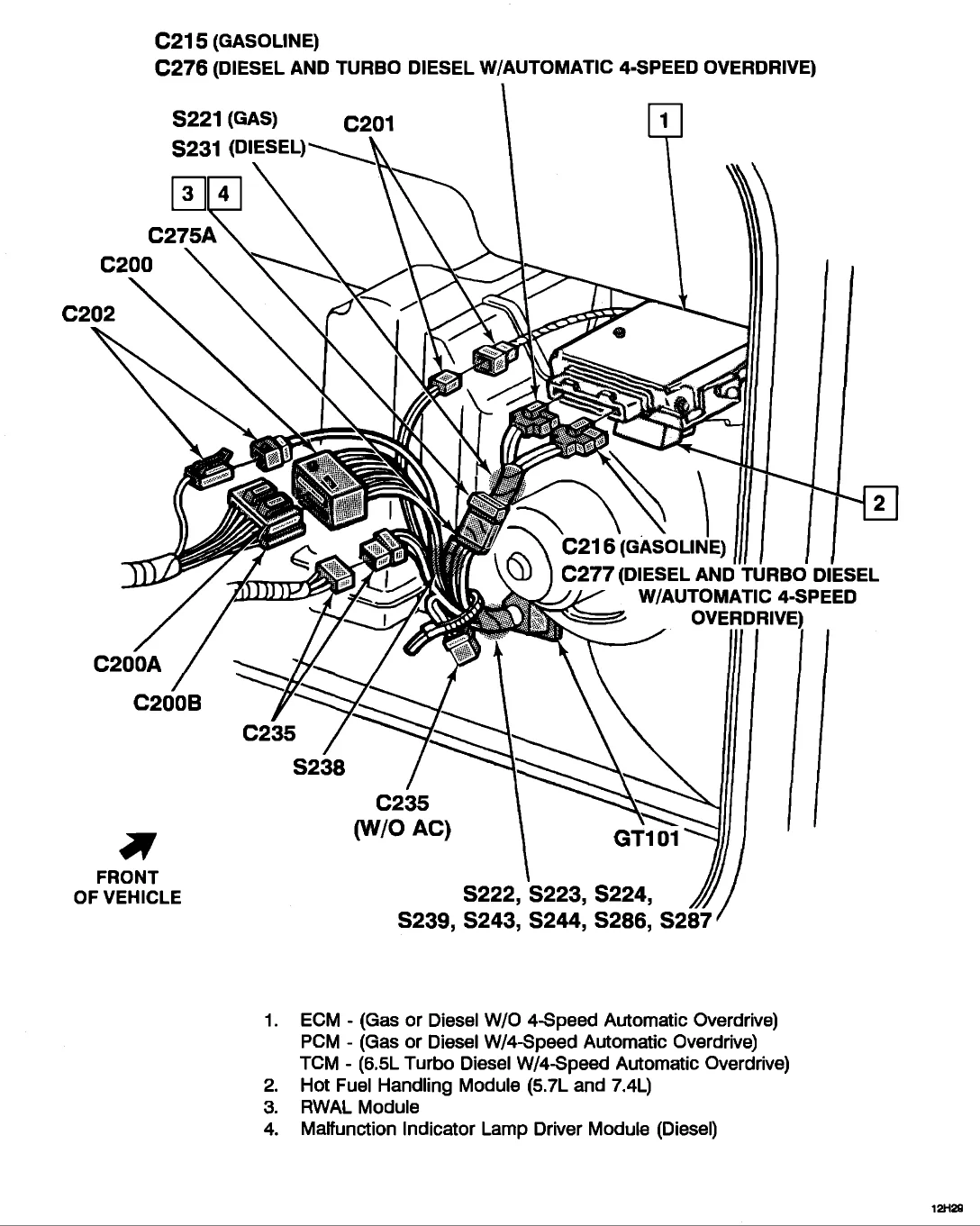 95 Chevy Suburban Wiring Diagram
