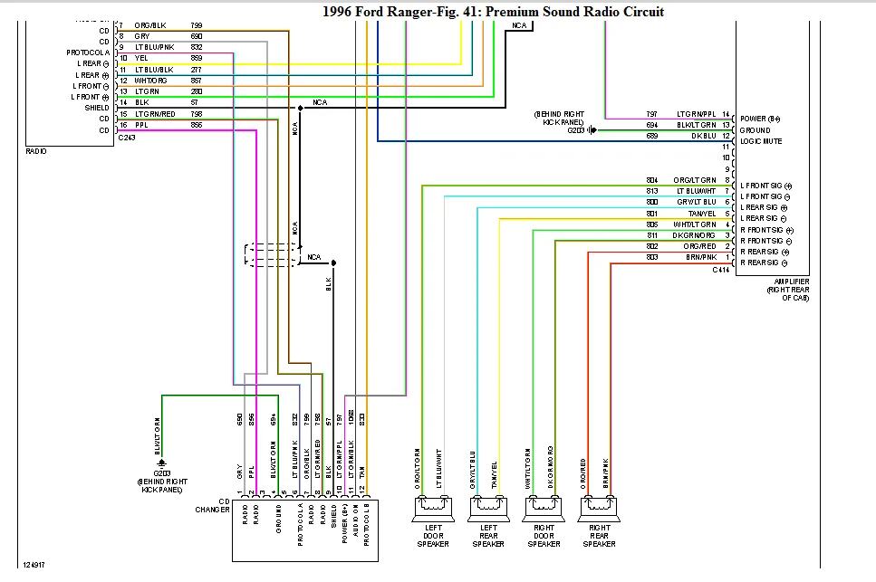 96 Ford Ranger Stereo Wiring Diagram Wiring Diagram