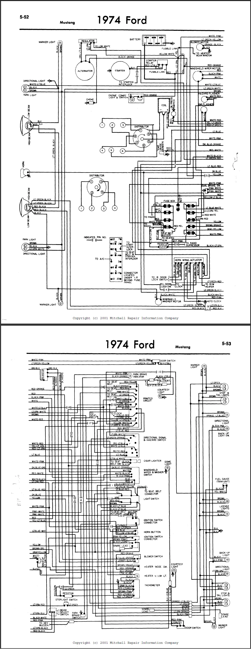 97 Free Ford Mustang Wiring Diagrams Ford Maverick