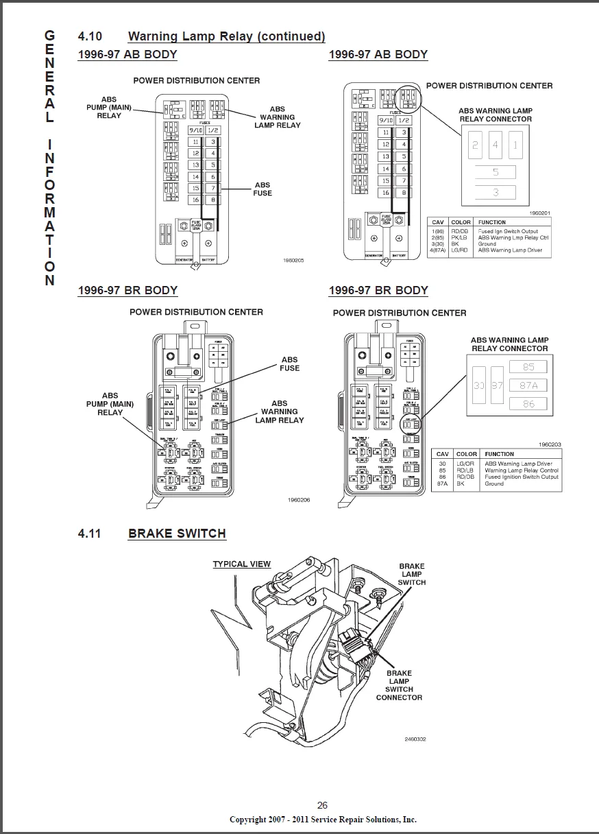 98 Dodge Ram Wiring Diagram