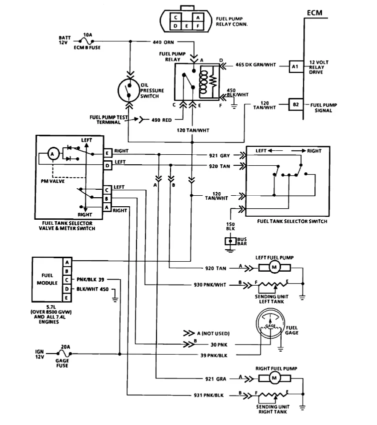 98 Tahoe Fuel Pump Wiring Diagram Wiring Diagram