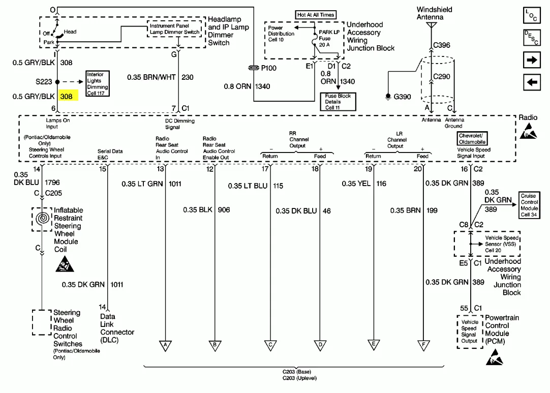 99 Pontiac Grand Am Radio Wiring Diagram Scaleinspire