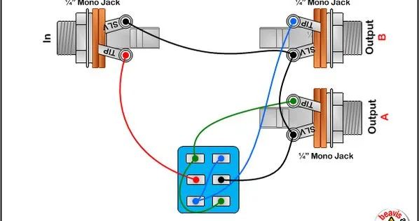 A B Switch Wiring Diagram No Led Dpdt Switch Diy Pedals Pinterest Guitars Guitar