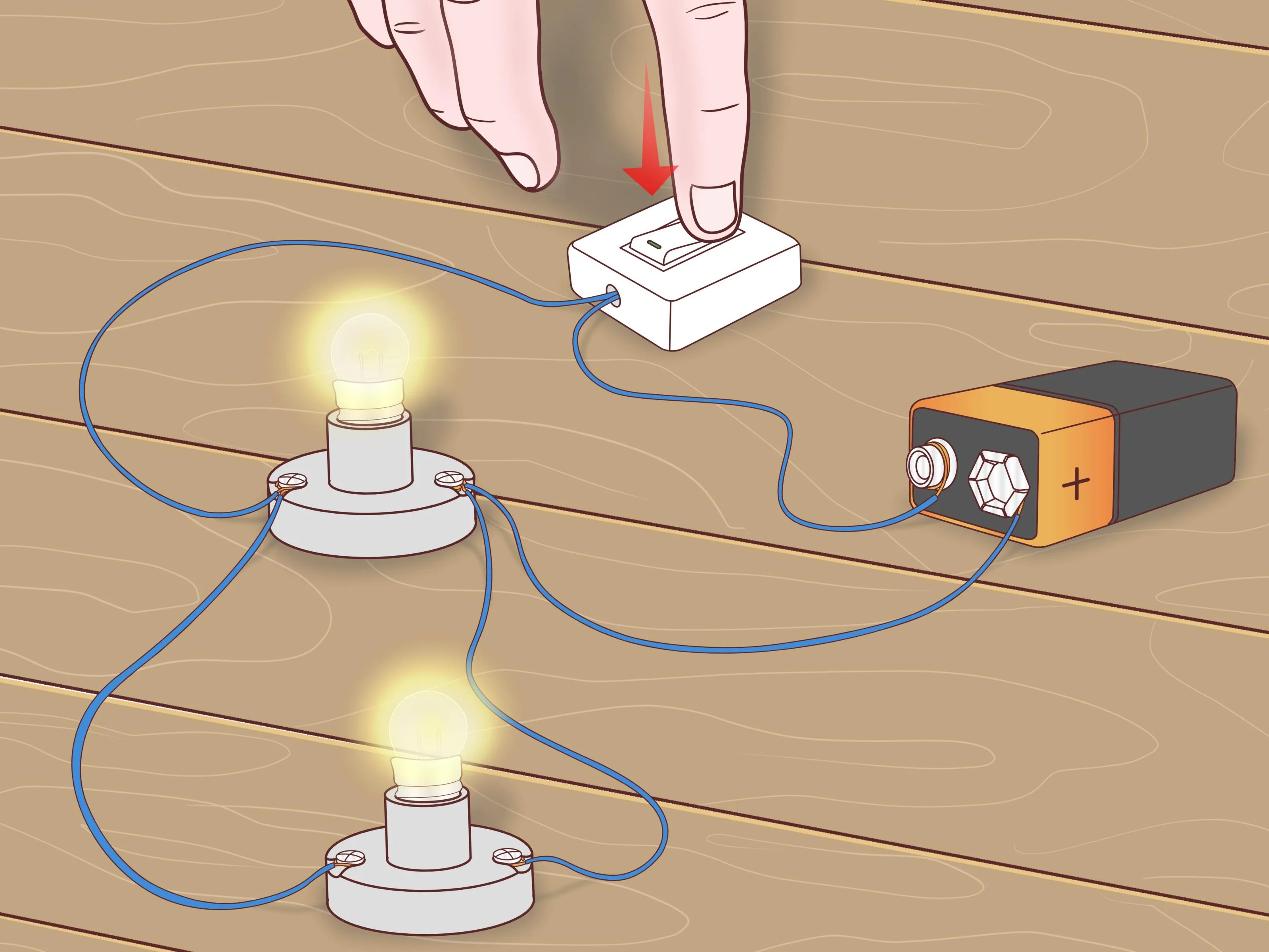 A Complete Parallel Circuit Diagram