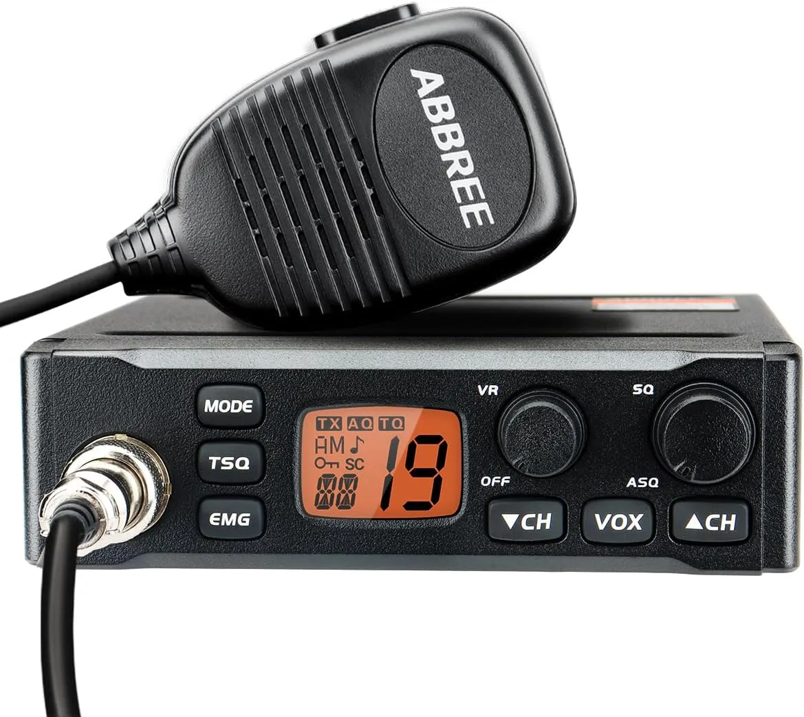Abbree Cb Radio For Truckers Long Range Am Fm Professional Portable Cb Radios Kit