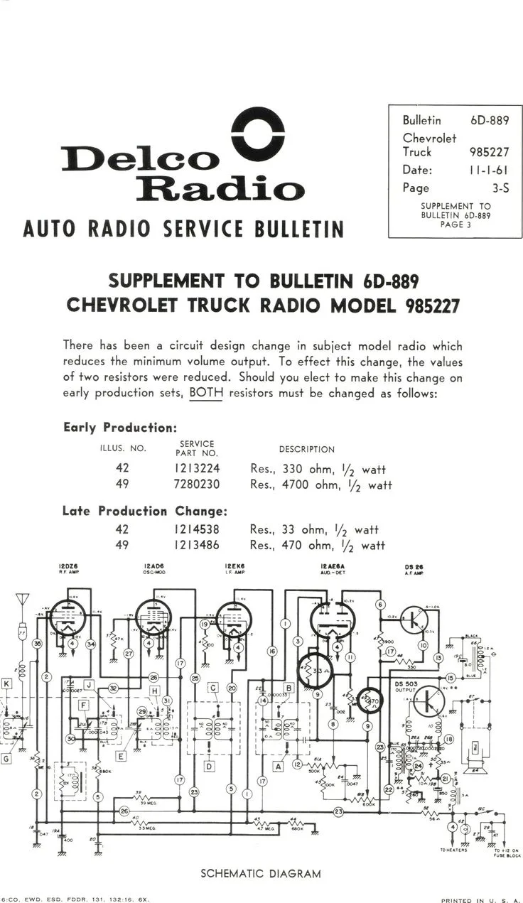 Ac Delco Radio Wiring Diagram Chicic