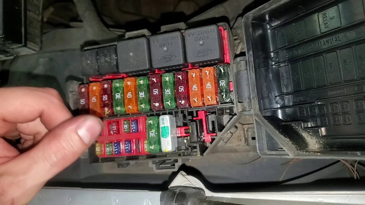 Ac Diagram 2001 Lincoln Town Car Switches