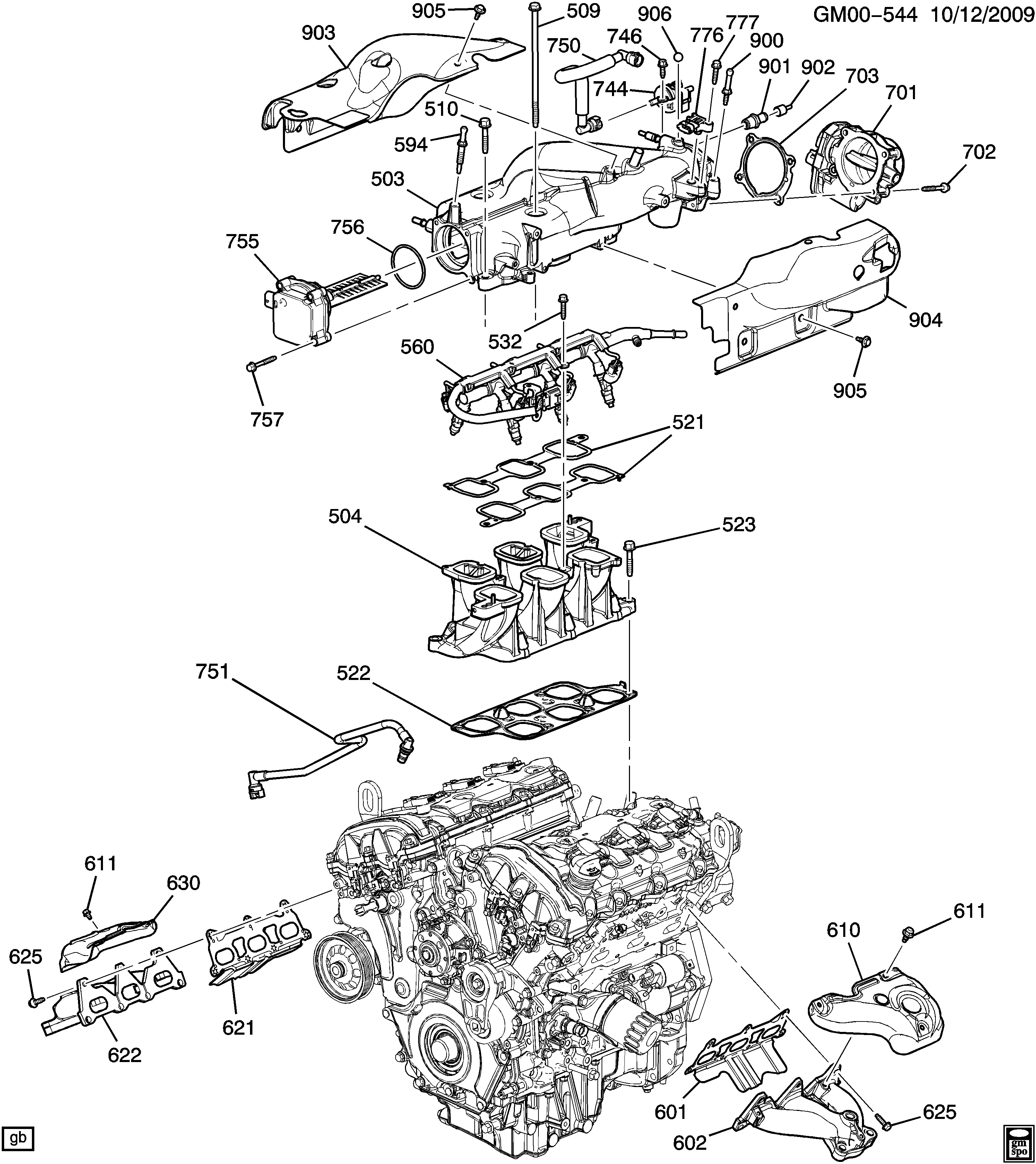 Acadia 3 6 V6 Engine Diagram