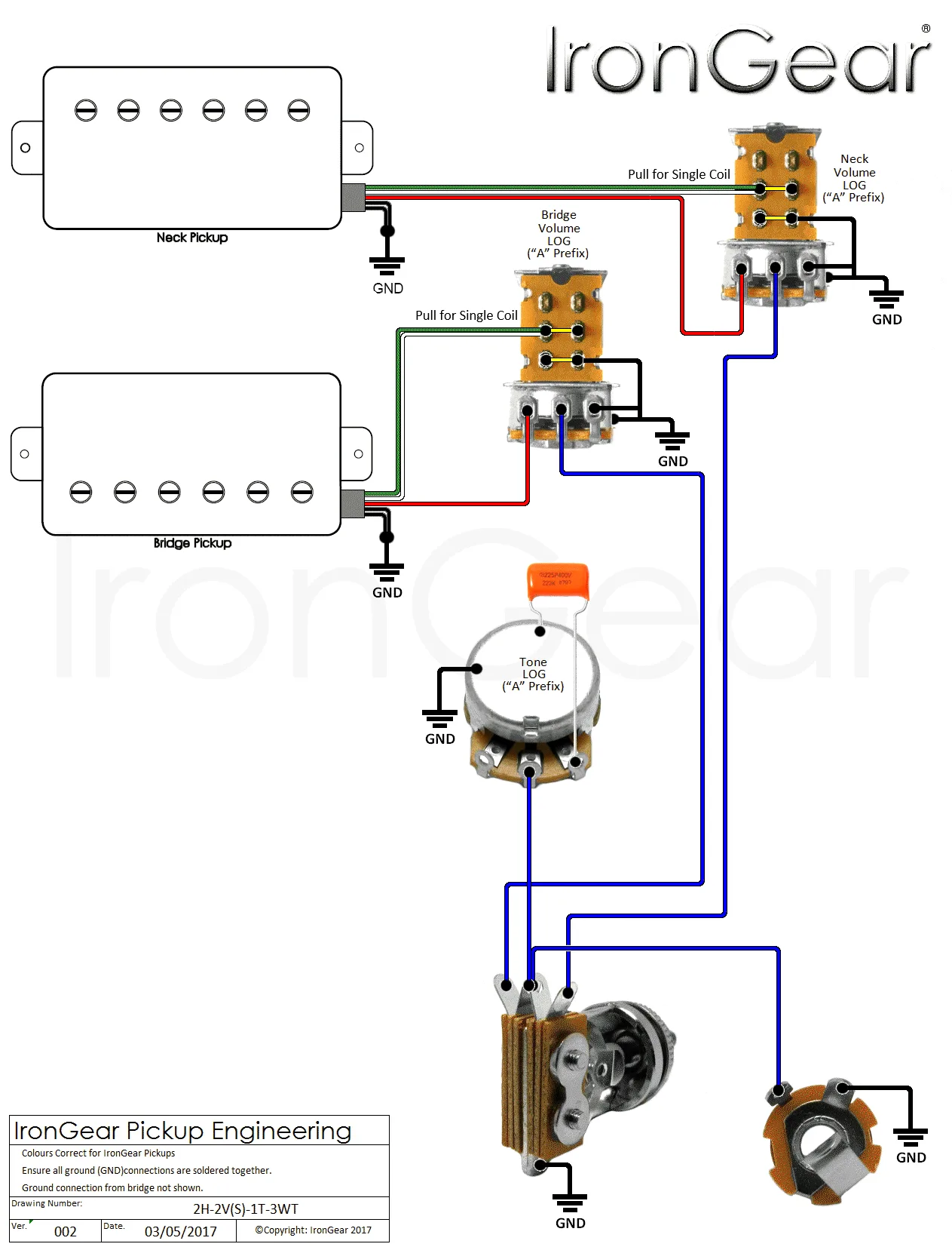 Active B Pickup Wiring Diagram