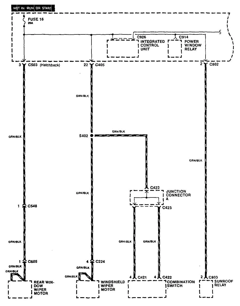 Acura Integra Electrical Wiring Diagram Civic Accord Crv Lx