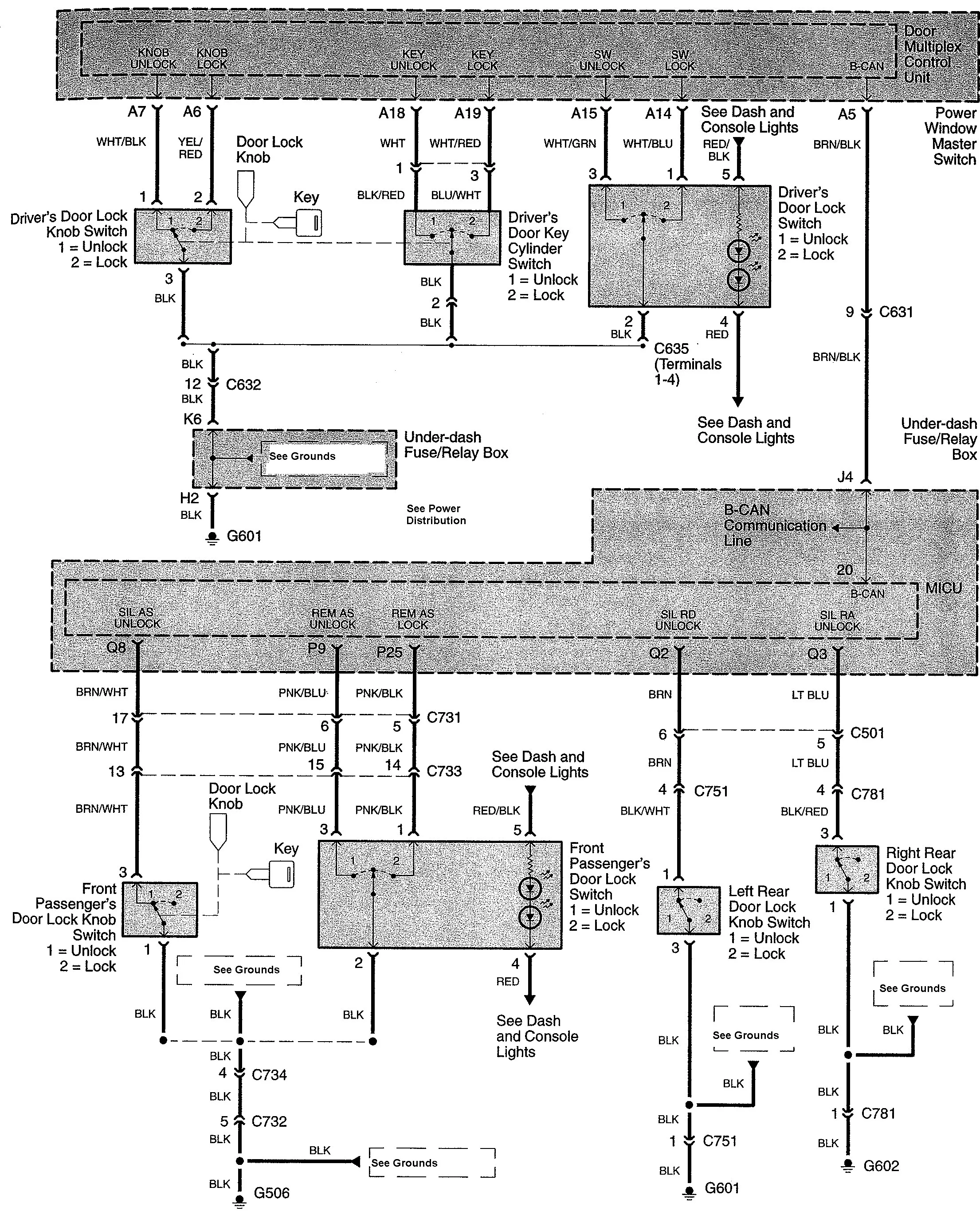 Acura Tl 2008 Wiring Diagrams Keyless Entry