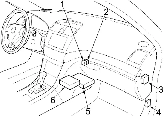 Acura Tsx 2004 2008 Fuse Box Diagram Auto Genius