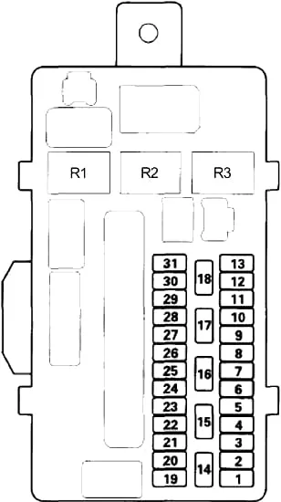 Acura Tsx 2009 2014 Fuse Box Diagram Auto Genius