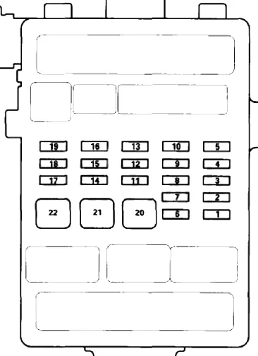Acura Tsx Cu2 2009 2014 Fuse Diagram