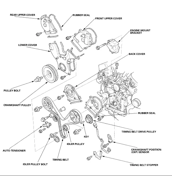 Acura Tsx Engine Belt Diagram