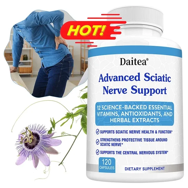 Advanced Sciatic Nerve Support Capsules Healthy Thigh Nerves Maintain Balance 12 40