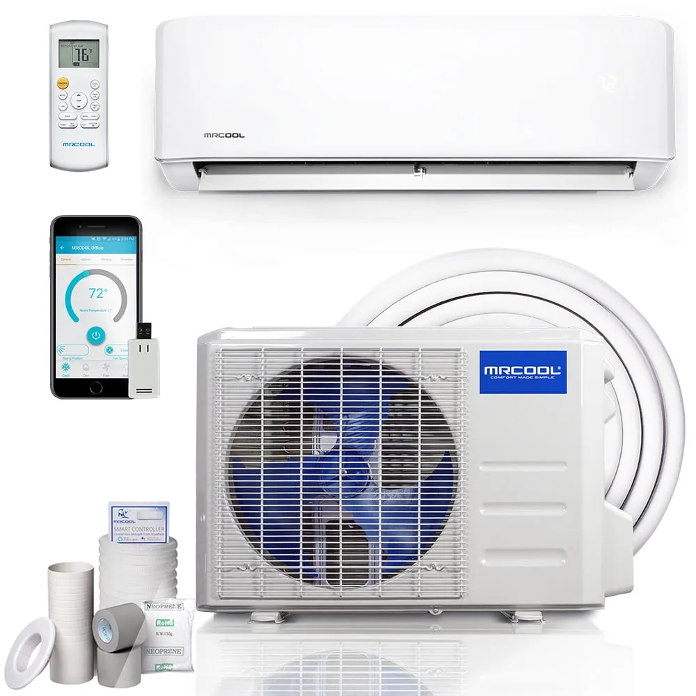 Advantage 3Rd Gen 24 000 Btu 2 Ton Ductless Mini Split Air Conditioner And Heat Pump 230 Volt