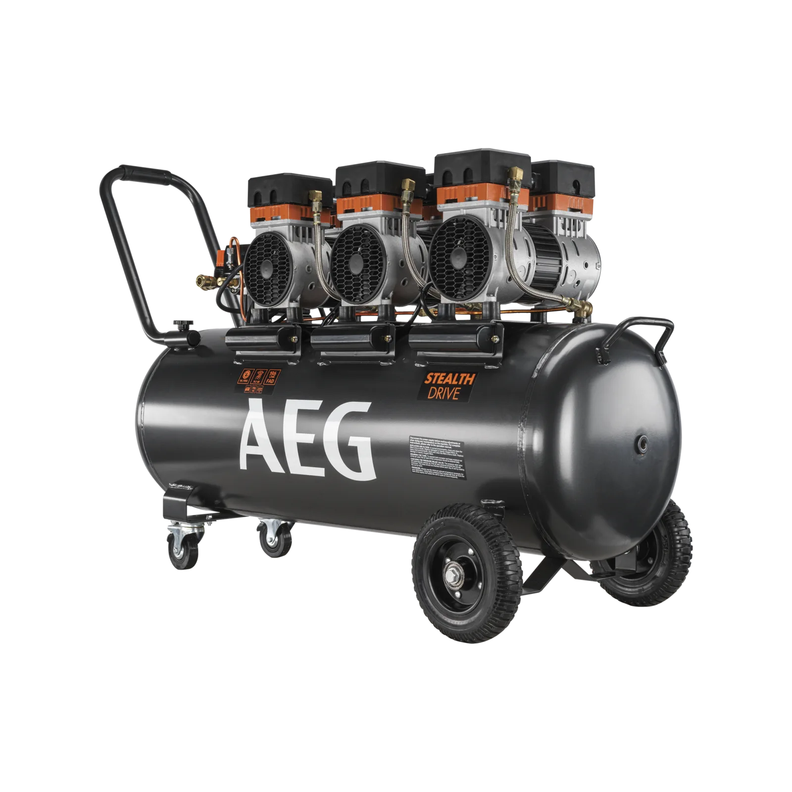 Aeg 3 0Hp 100L Silenced Air Compressor Bunnings New Zealand