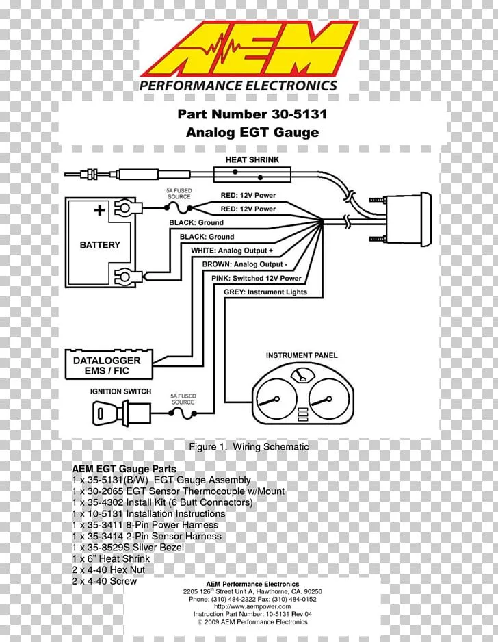 Aem Afr Gauge Wiring Diagram Wiring Diagram