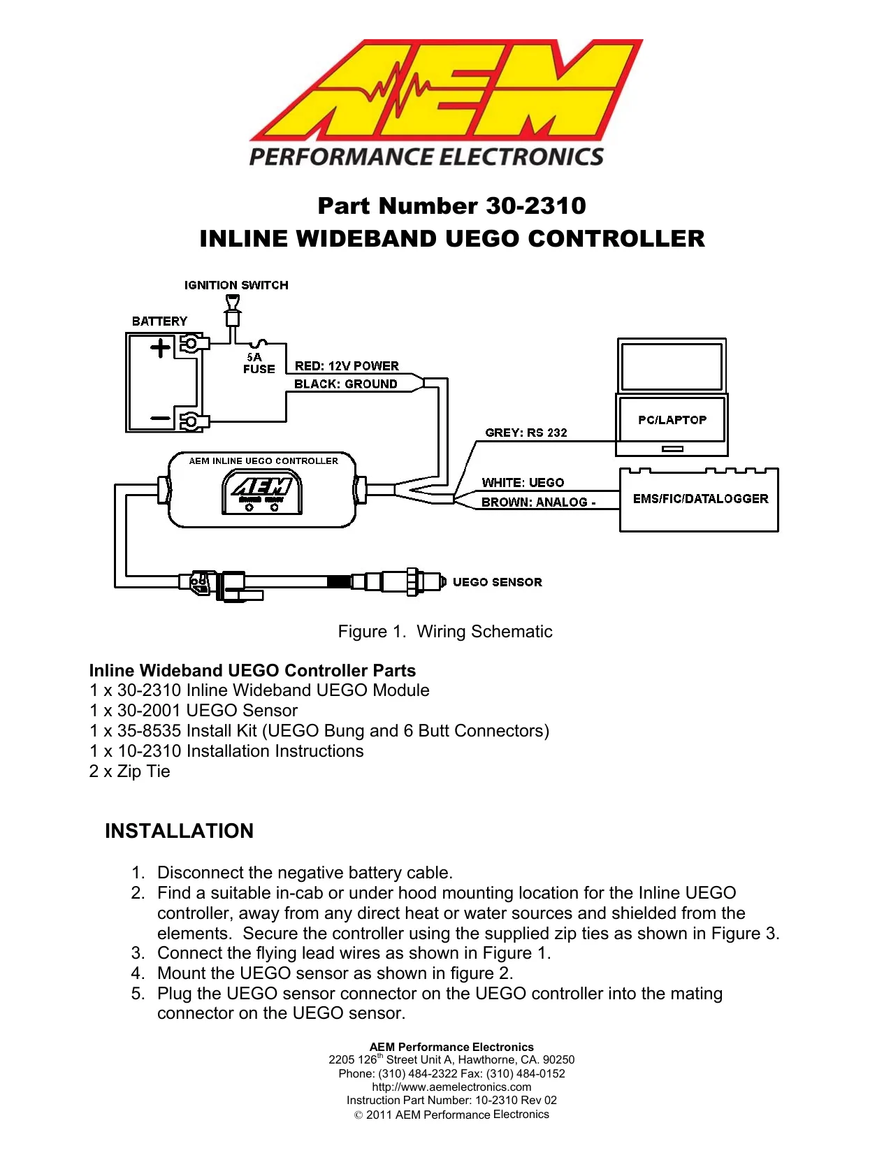 Aem Uego Wiring Diagram Wiring Diagram