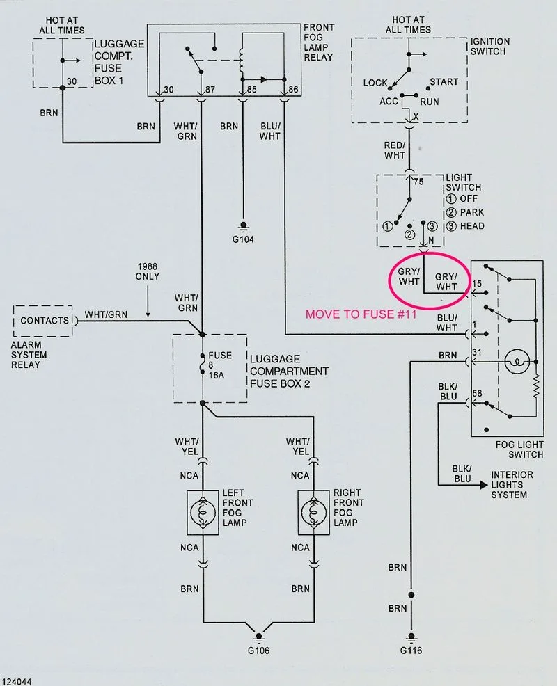 Aftemarket Driving Lights Wired Into Fog Light Circuit Pelican Parts Forums