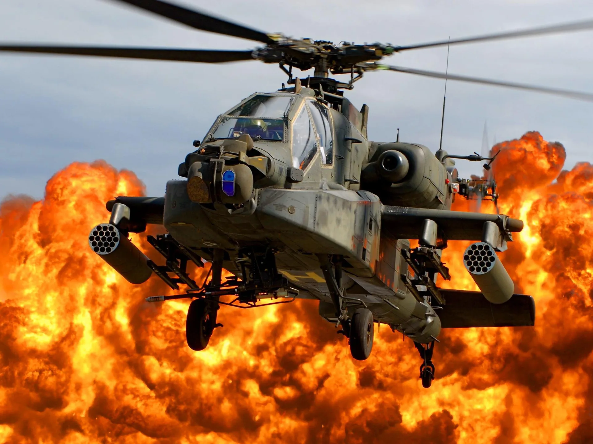 Ah 64D Apache Army Helicopter Hd Desktop Wallpaper Widescreen High Definition Fullscreen
