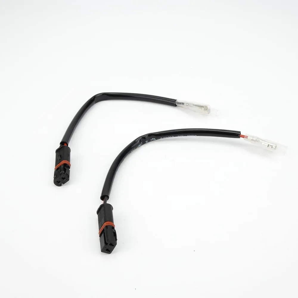 Aharon Motorcycle 12V Cable Wire Extension Adapter For Led Turn Signal Lights