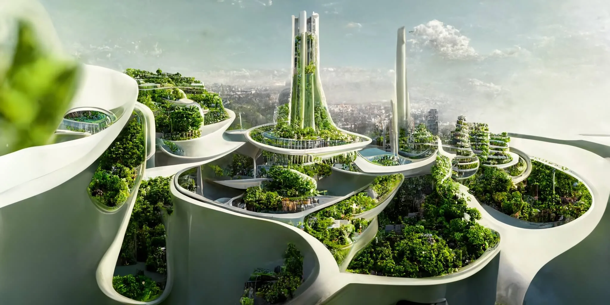 Ai Generated Future Cities By Manas Bhat Futuristic