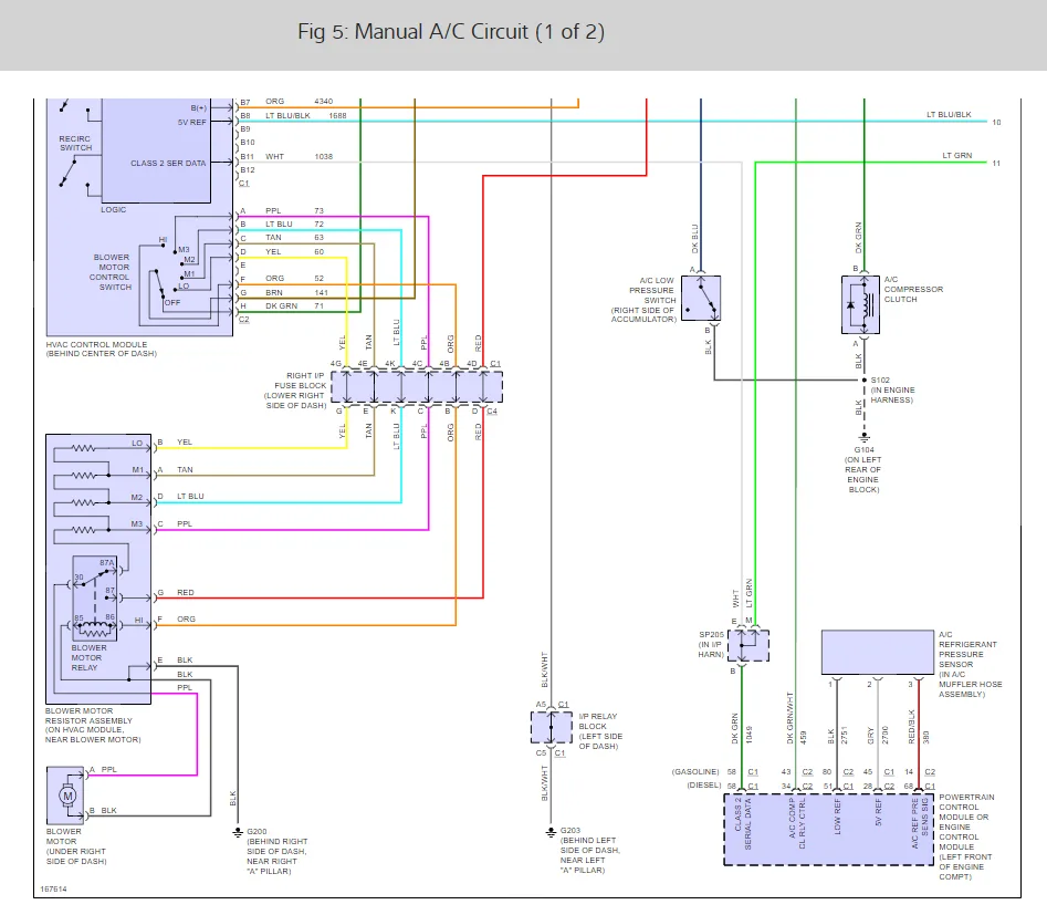 Air Conditioner Motor Diagram