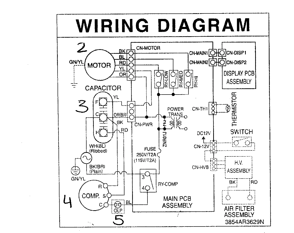 Air Conditioning Wiring Diagrams