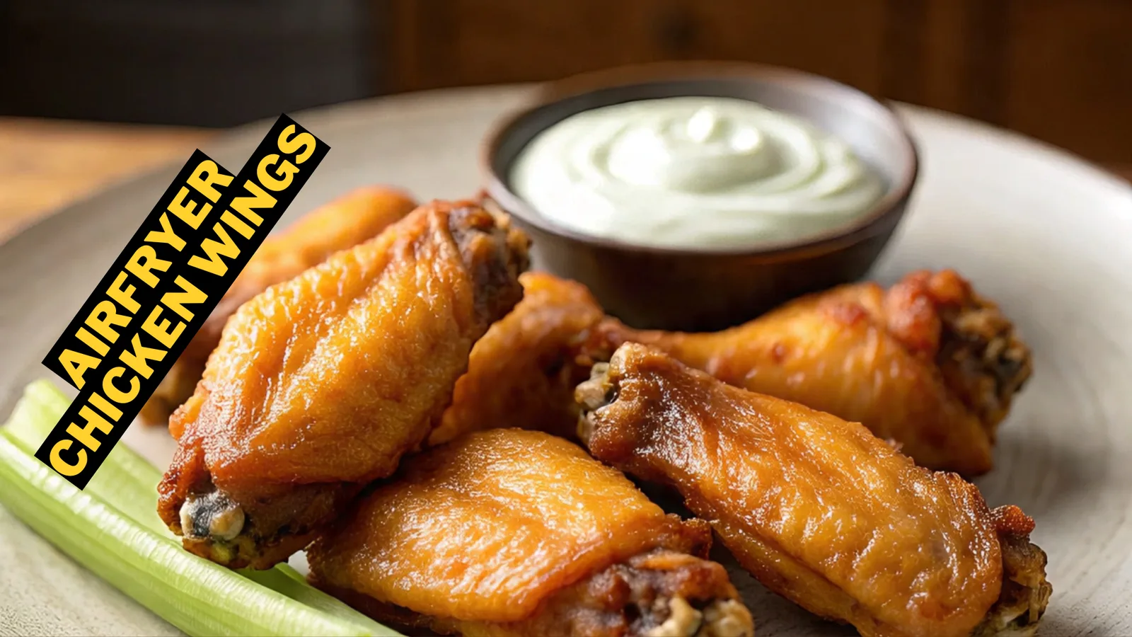 Air Fryer Chicken Wings Recipe Brunch Fusion