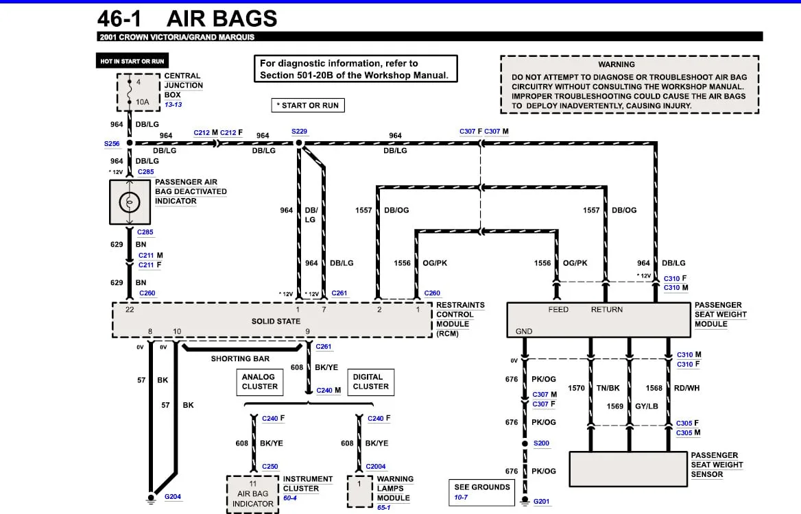 Airbag Wiring Schematic Wiring Diagram
