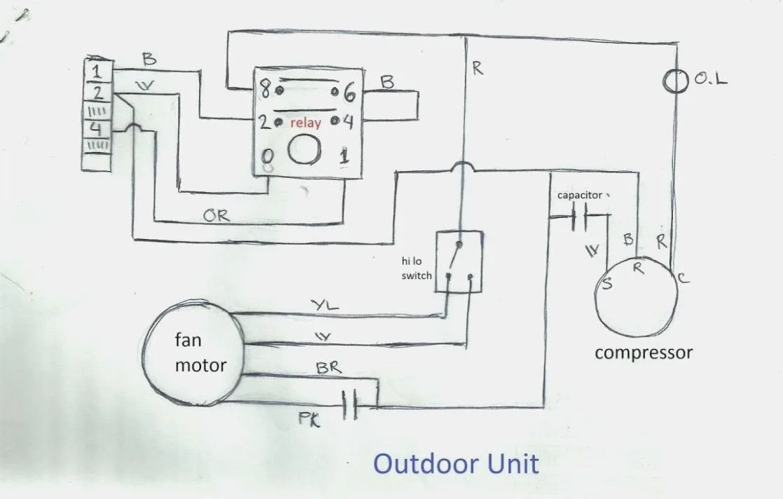 Aircon Wiring Connection Car Aircon Switch Diagram