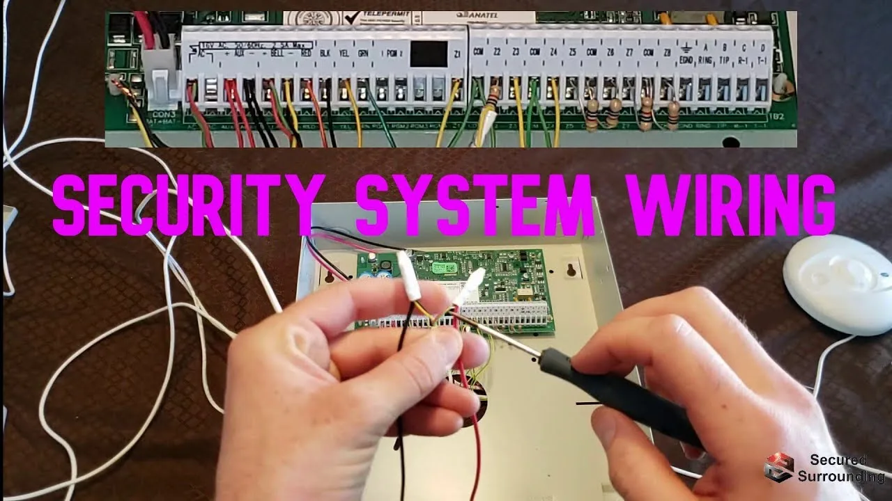 Alarm System For Home Wire Diagram