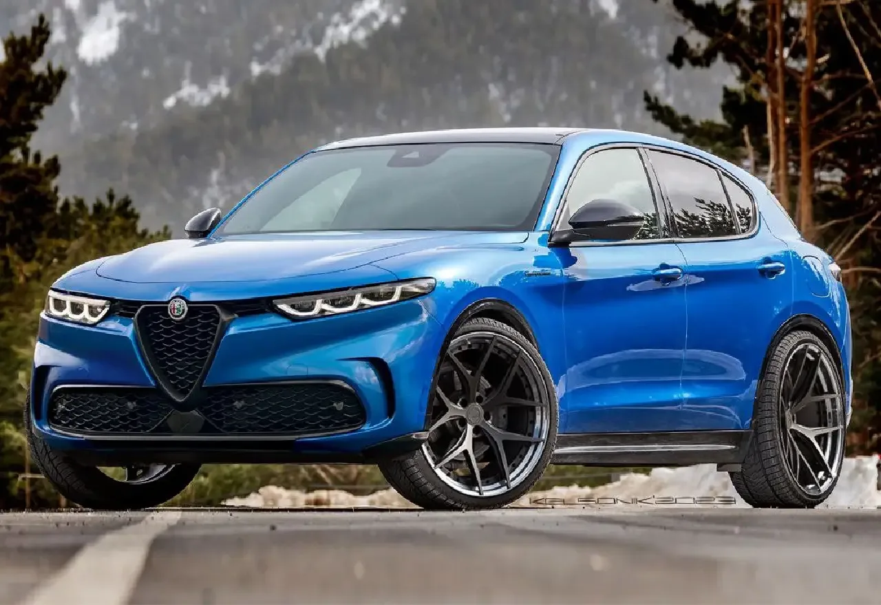 Alfa Romeo Stelvio 2026 Nuovo Frontale Per La Futura Generazione