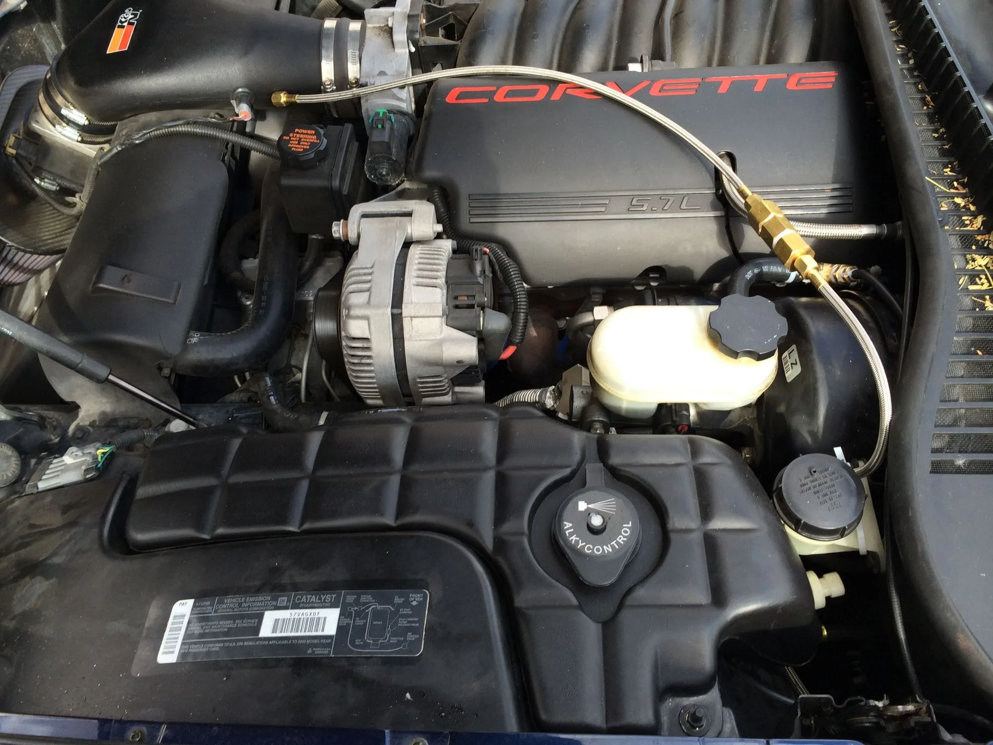 Alky Control Methanol Injection Boost Gauge Install With Pictures Corvetteforum Chevrolet