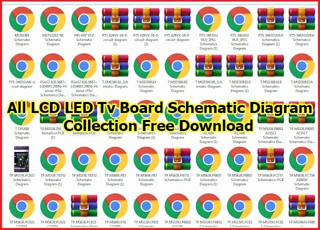 All Lcd Led Tv Board Schematic Diagram Collection Download Led Tv Sony Led Tv Circuit Diagram
