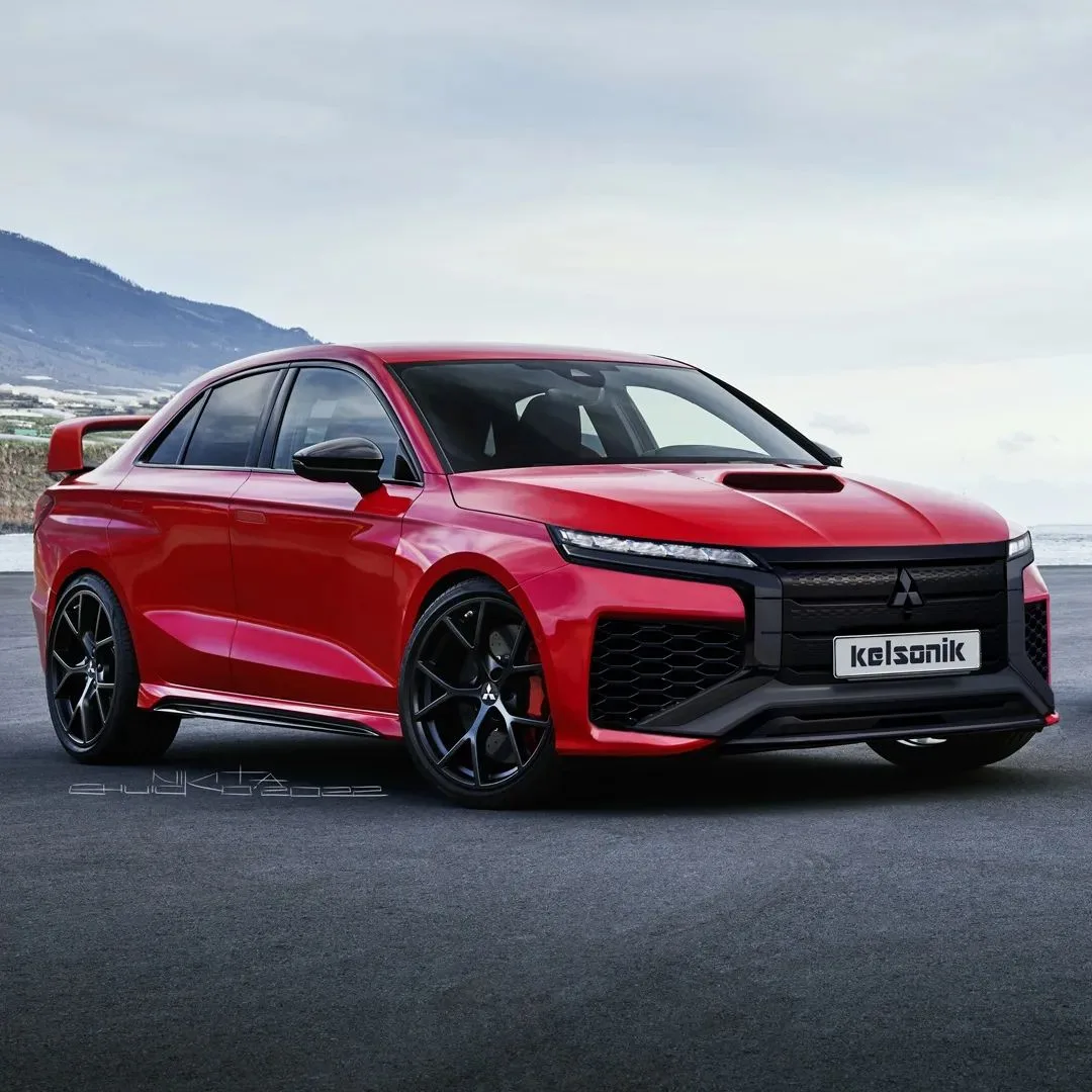 All New Mitsu Lancer Evo Xi Looks Better Than Subaru S Wrx Too Bad It S Just Cgi Autoevolution