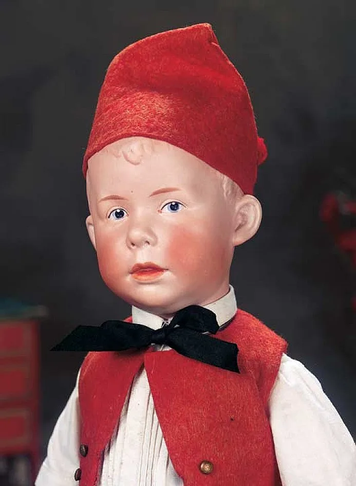 All Original German Bisque Character 8035 By Gebruder Heubach